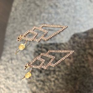 Rose Gold Drop Earrings